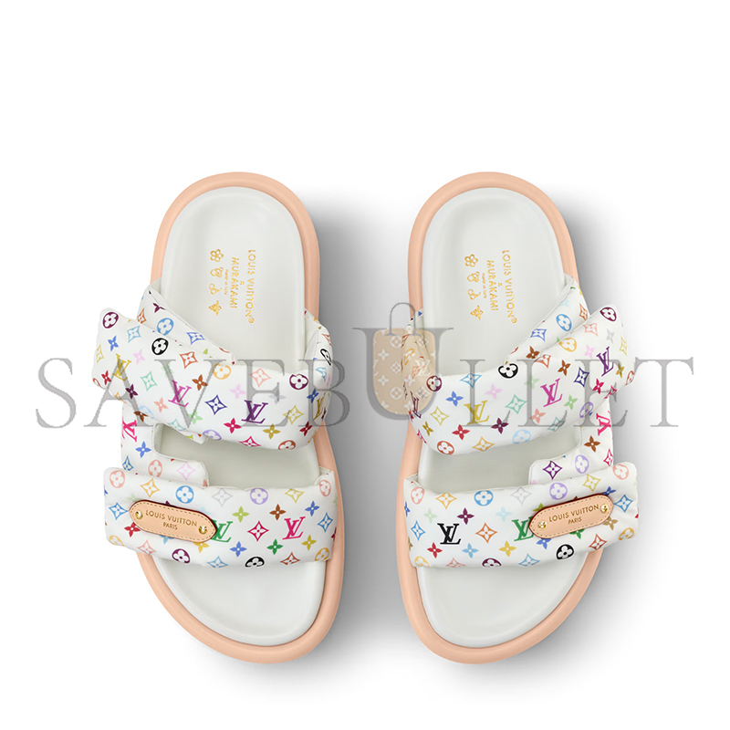 LOUIS VUITTON MURAKAM LV X TM POOL PILLOW COMFORT MULE 1AJNF3