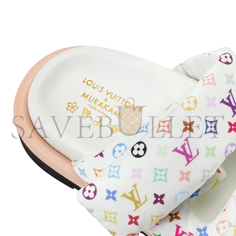 LOUIS VUITTON MURAKAM LV X TM POOL PILLOW COMFORT MULE 1AJNF3
