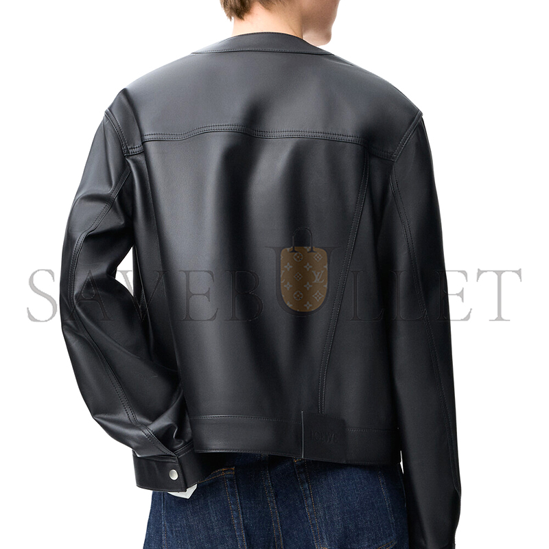 LOEWE CARDIGAN IN NAPPA LAMBSKIN S359Y34LA6