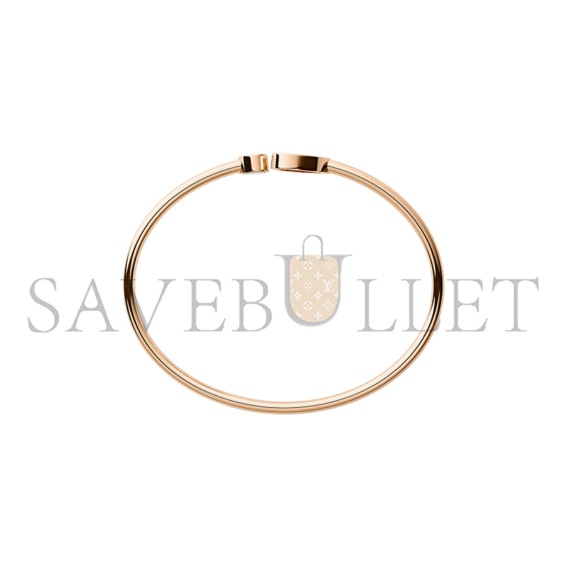 CHOPARD HAPPY HEARTS BANGLE, ETHICAL ROSE GOLD 85A074-5340
