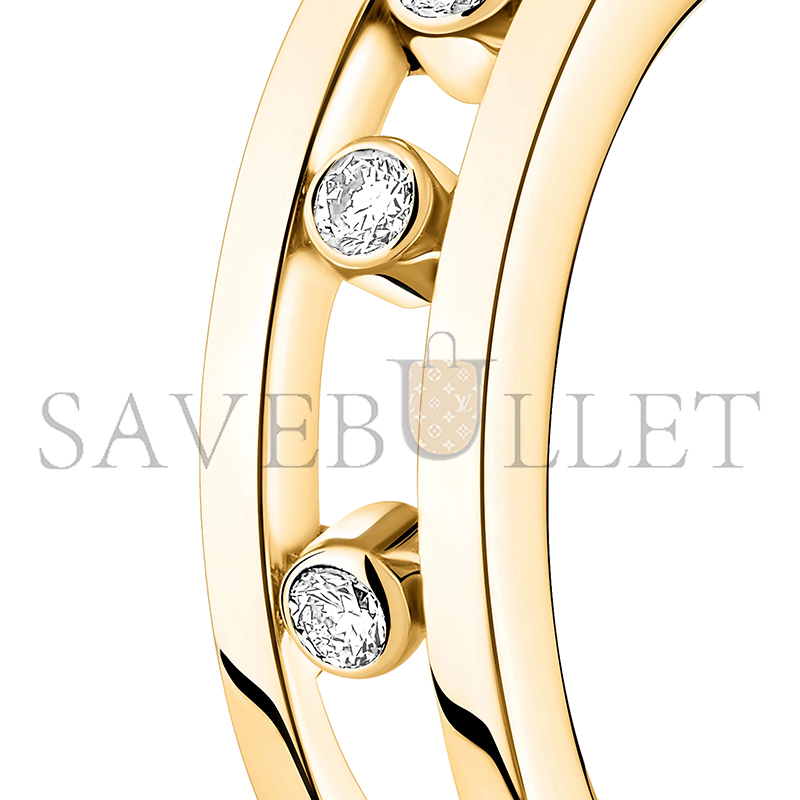 MESSIKA MOVE HOOP EARRINGS YELLOW GOLD DIAMOND EARRINGS 04407-YG MESSIKA MOVE HOOP EARRINGS YELLOW GOLD DIAMOND EARRINGS 04407-YG