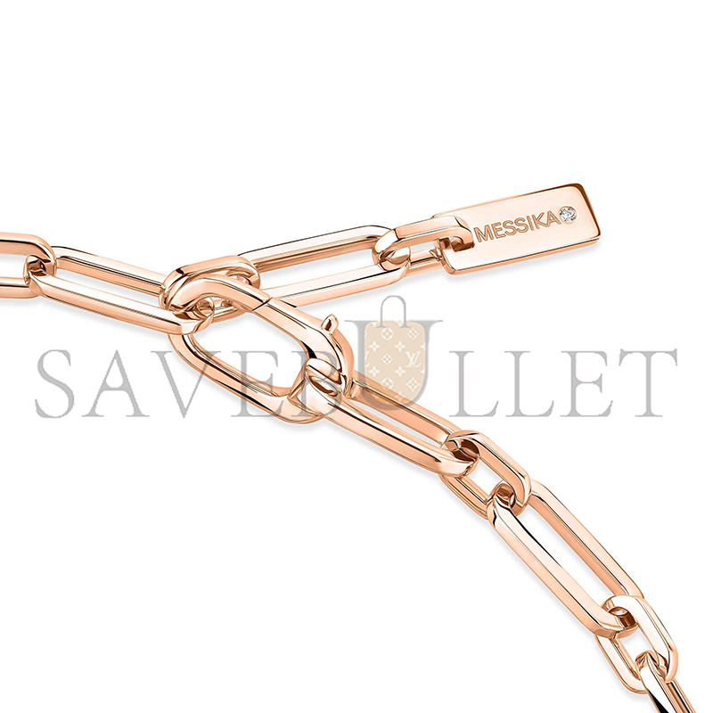 MESSIKA MOVE LINK BRACELET PINK GOLD DIAMOND BRACELET 12187-PG MESSIKA MOVE LINK BRACELET PINK GOLD DIAMOND BRACELET 12187-PG