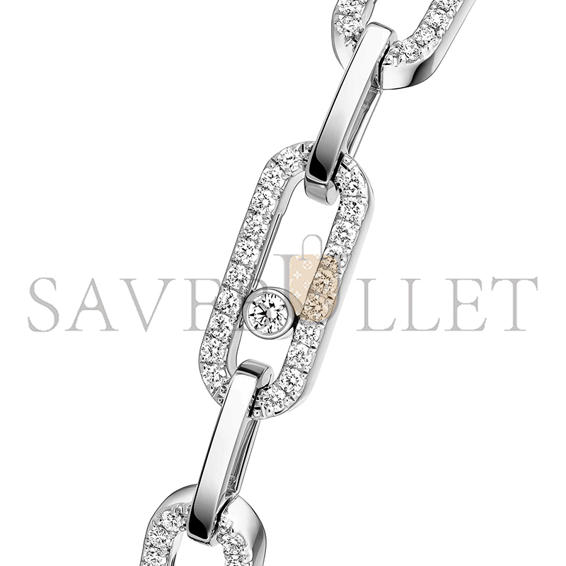 MESSIKA MOVE LINK BRACELET WHITE GOLD DIAMOND BRACELET 12187-WG MESSIKA MOVE LINK BRACELET WHITE GOLD DIAMOND BRACELET 12187-WG