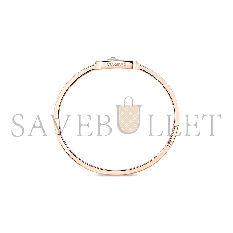 MESSIKA SO MOVE BANGLE PINK GOLD DIAMOND BRACELET 13757-PG