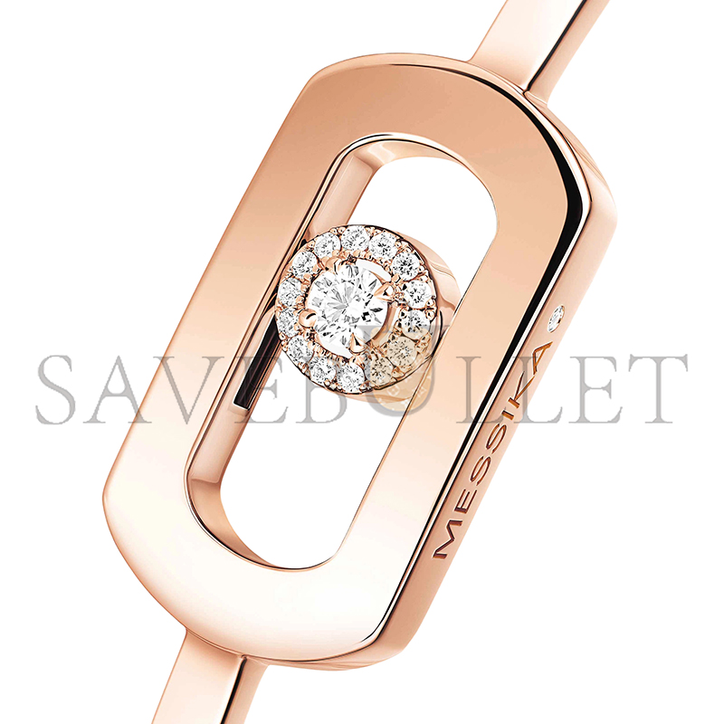 MESSIKA SO MOVE BANGLE PINK GOLD DIAMOND BRACELET 13757-PG