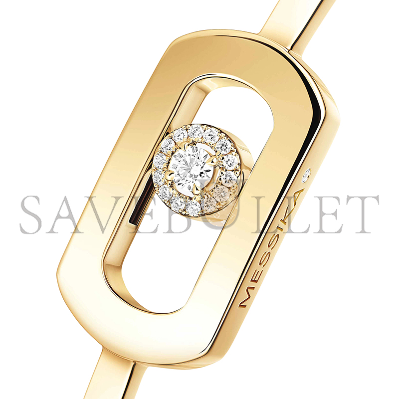 MESSIKA SO MOVE BANGLE YELLOW GOLD DIAMOND BRACELET 13757-YG