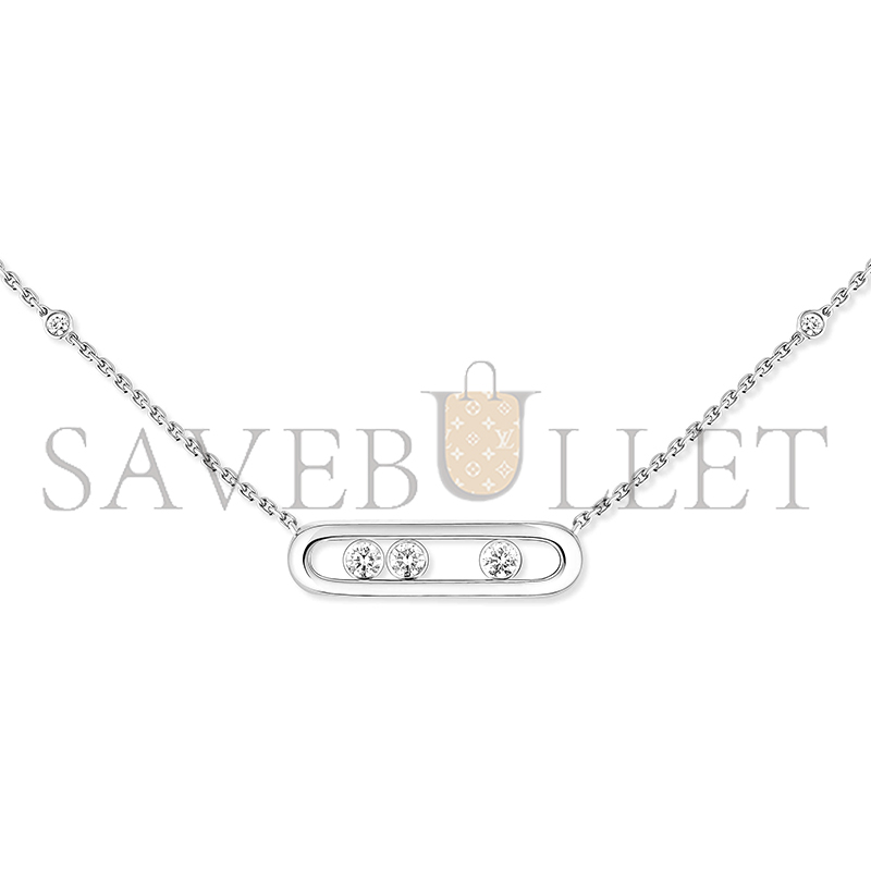 MESSIKA BABY MOVE NECKLACE WHITE GOLD DIAMOND NECKLACE 04323-WG