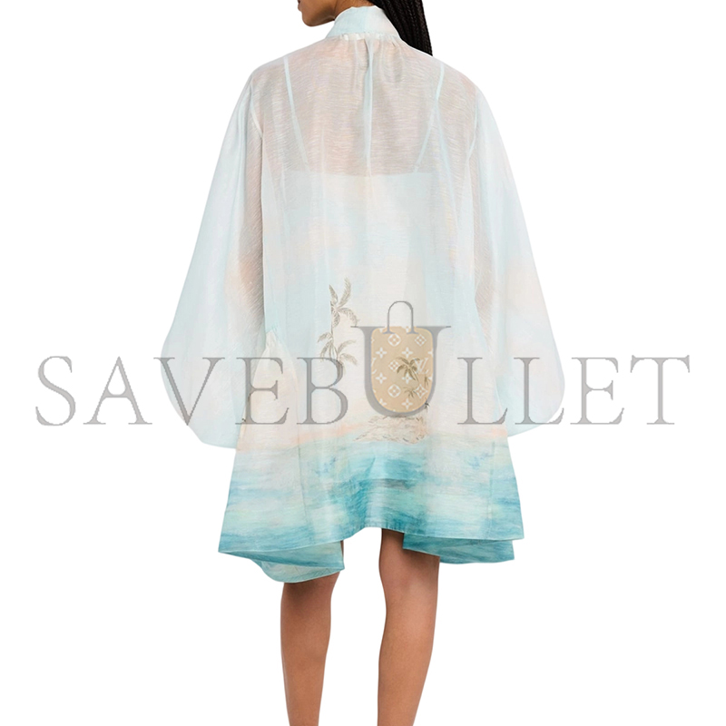 ZIMMERMANN ILLUMINATE BILLOW MINI DRESS 1404DS251