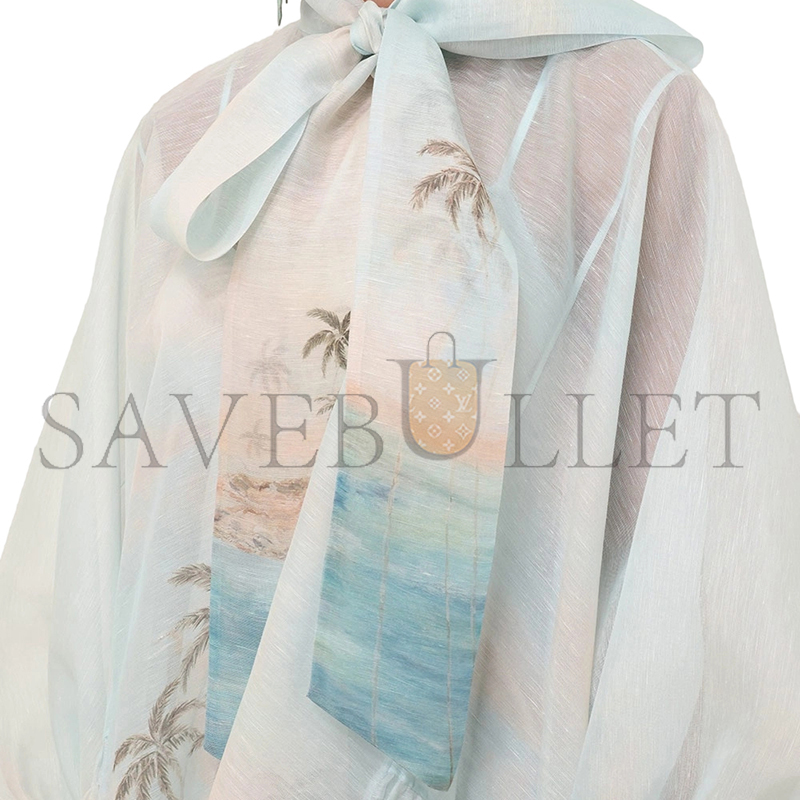 ZIMMERMANN ILLUMINATE BILLOW MINI DRESS 1404DS251