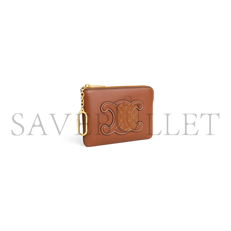 CELINE COIN PURSE IN SMOOTH CALFSKIN 10C663DR8.04LU (13*9*1cm)