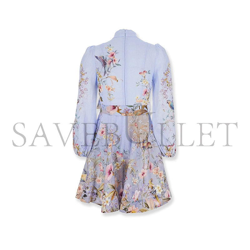 ZIMMERMANN REBELLION BUTTON MINI DRESS 9142DC261