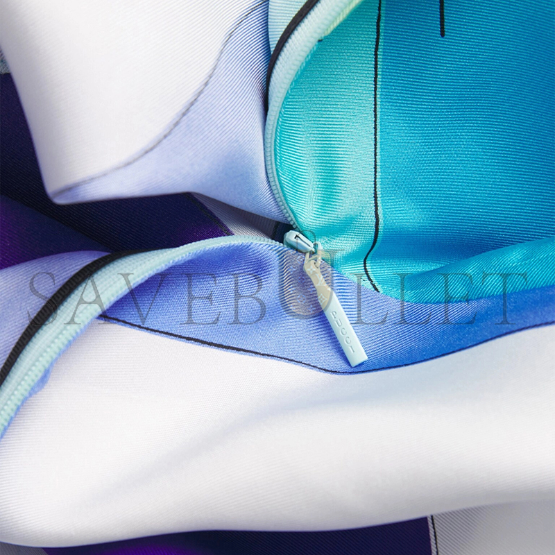 PUCCI IRIDE SILK WIDE-LEG TROUSERS