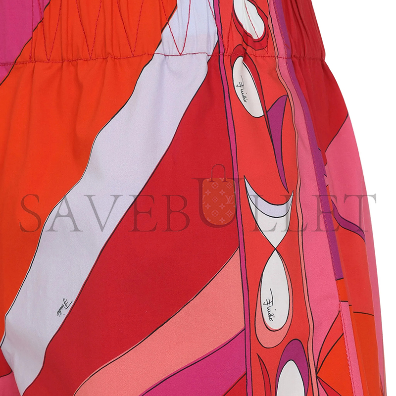 PUCCI PESCI PRINTED SHORTS