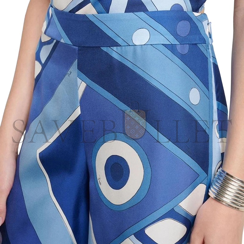 PUCCI VIVARA CAPSULE WIDE-LEG TROUSERS