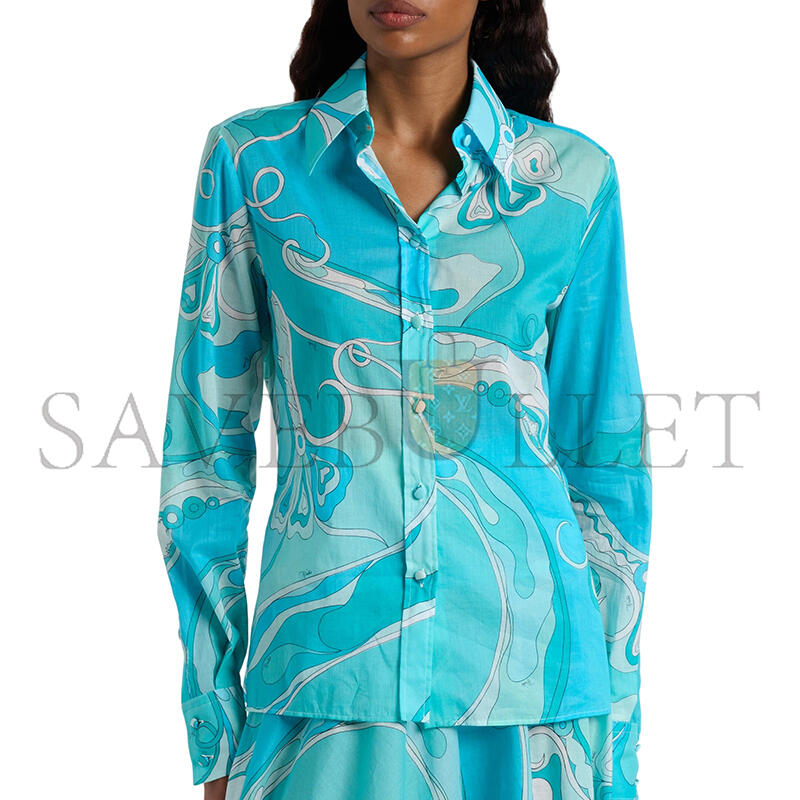 PUCCI ORCHIDEE COTTON SHIRT