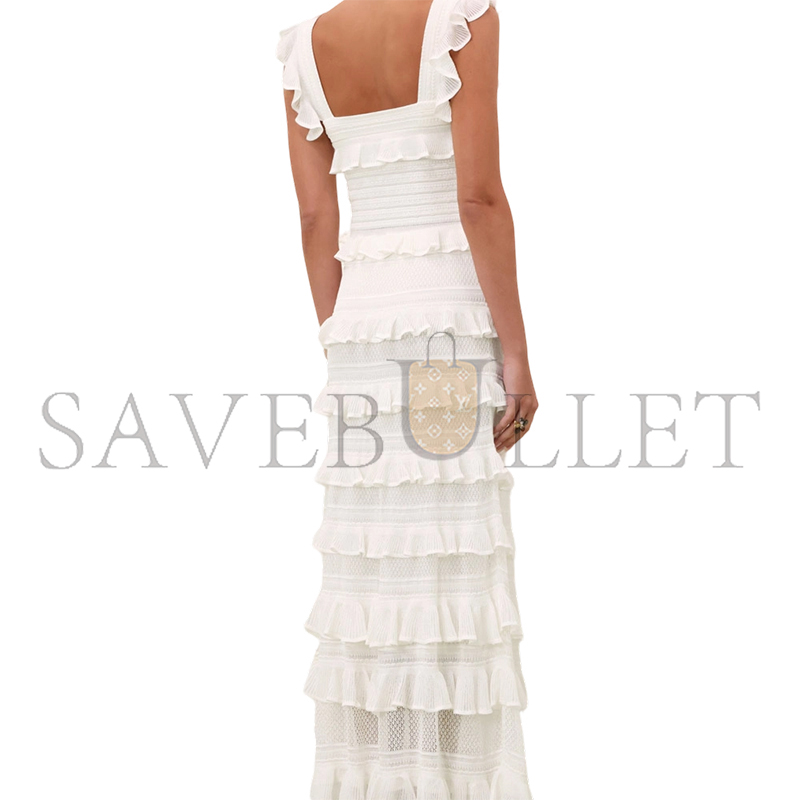 ZIMMERMANN LUNA LACE FRILL SKIRT 3723SS261 ZIMMERMANN LUNA LACE FRILL SKIRT 3723SS261