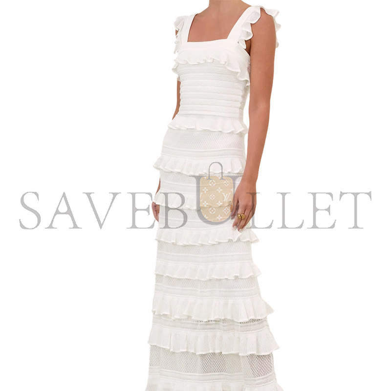 ZIMMERMANN LUNA LACE FRILL SKIRT 3723SS261 ZIMMERMANN LUNA LACE FRILL SKIRT 3723SS261