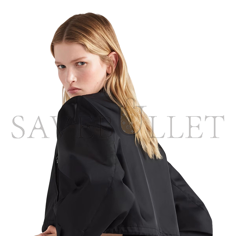 PRADA RE-NYLON CROPPED BLOUSON JACKET 292101
