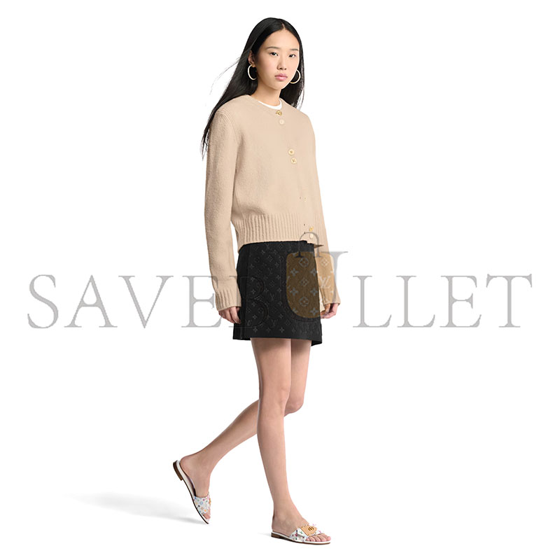 LOUIS VUITTON MURAKAMI LV X TM LV FRAME FLAT MULE 1AJJYL