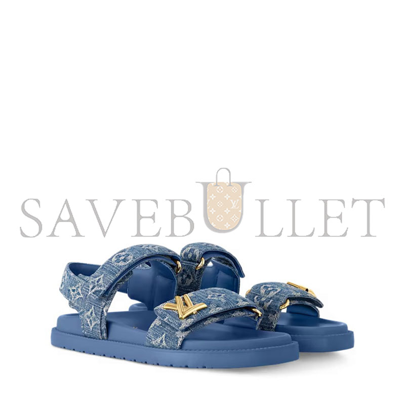 LOUIS VUITTON LV SUNSET FLAT COMFORT SANDAL 1ADIDW