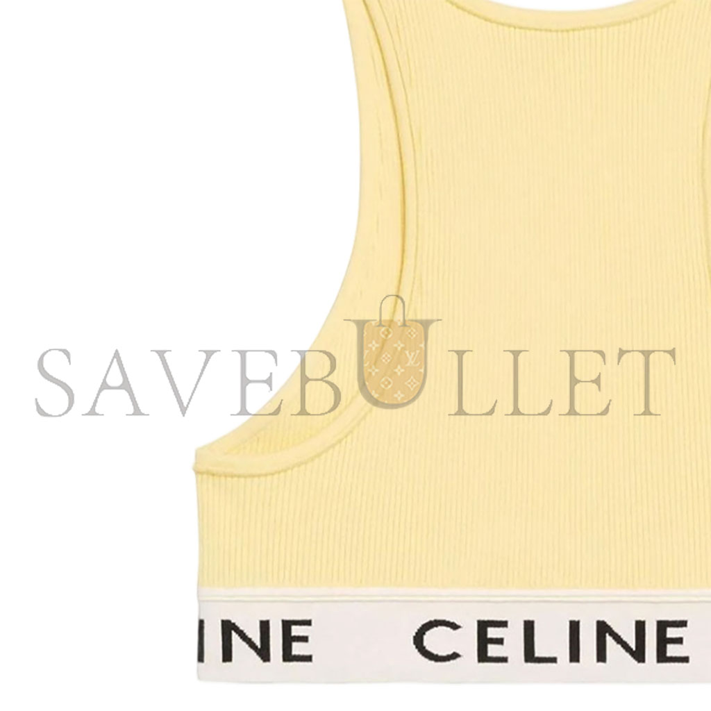 CELINE CROPPED SPORTS VEST 83PYEL1T1