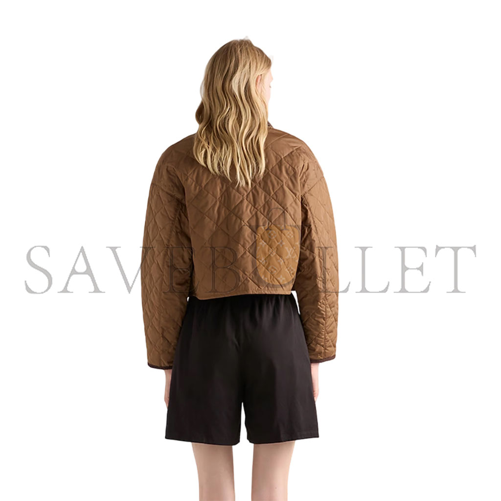 PRADA LIGHT RE-NYLON CROPPED JACKET 29X166 PRADA LIGHT RE-NYLON CROPPED JACKET 29X166