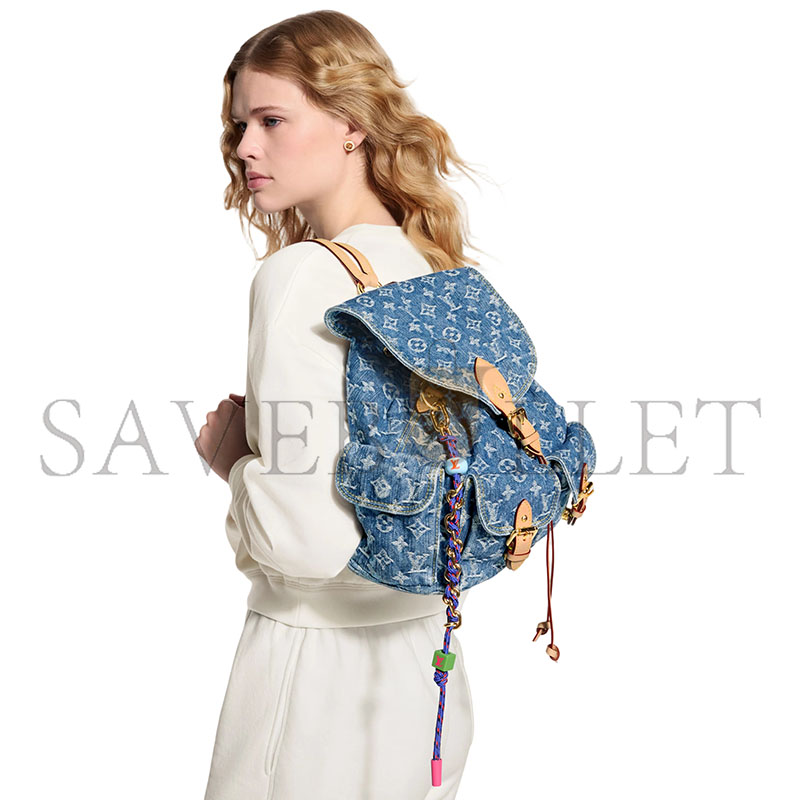 LOUIS VUITTON MASTER DENIM MONTSOURIS CARGO M27330 (32*30.5*16cm)