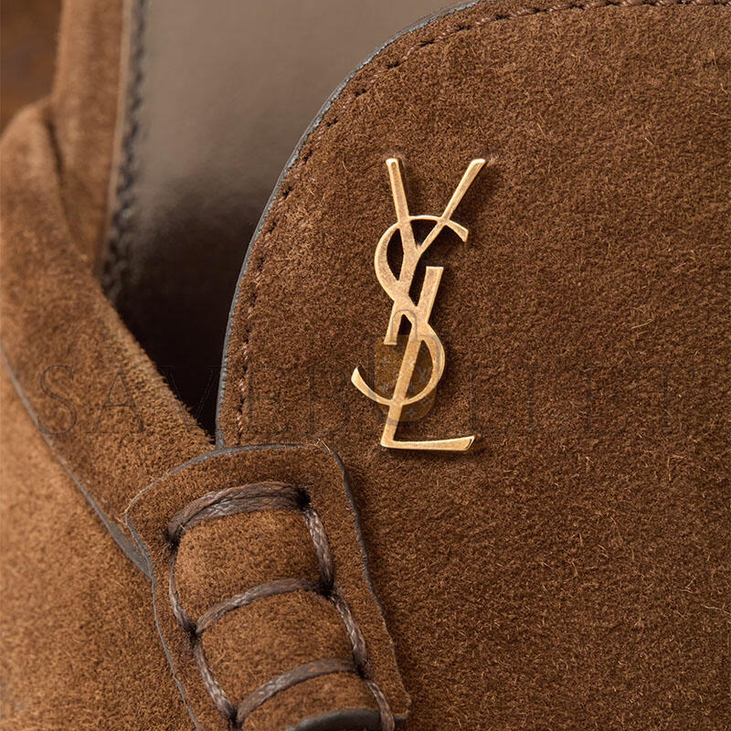 YSL LE LOAFER SUEDE MOCCASIN MULES 86971327DTT2319
