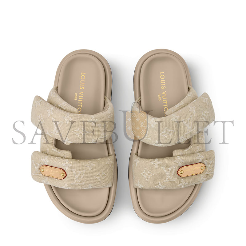 LOUIS VUITTON POOL PILLOW COMFORTABLE SLIPPERS 1AJL92