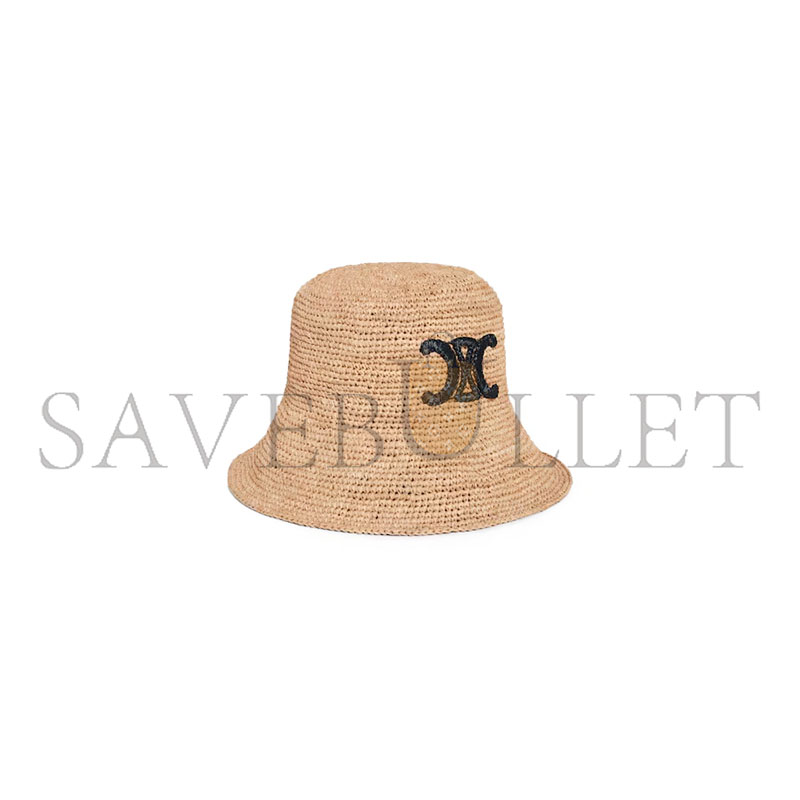 CELINE HAT TRIOMPHE PLANT MATERIAL FISHERMAN'S 2AUP7517Q.03MI