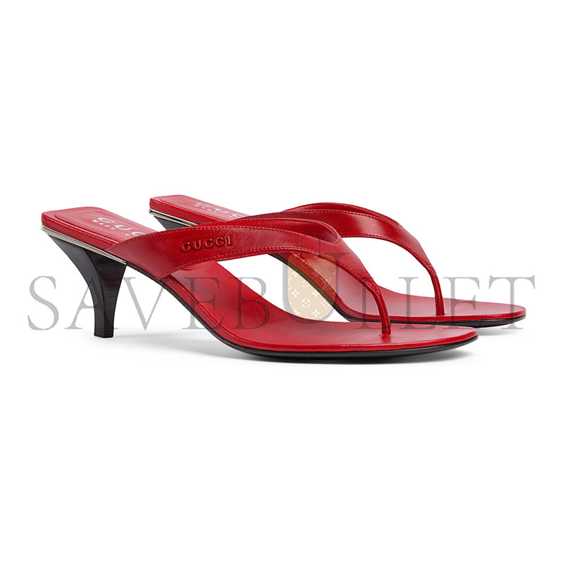 GUCCI WOMEN'S VITTORIA THONG 865403 GUCCI WOMEN'S VITTORIA THONG 865403