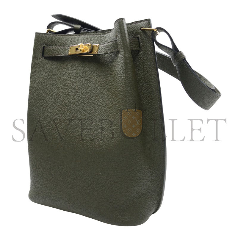 HERMES MASTER SO KELLY 22 TOGO GOLD HARDWARE (30*22*11cm)