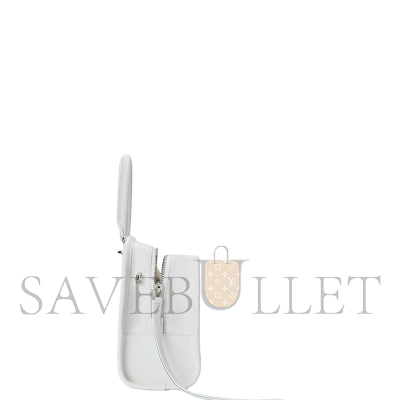 LOEWE SMALL AMAZONA 180 BAG IN SOFT CALFSKIN WHITE A039AS0X01 (24.5*18.5*10cm)