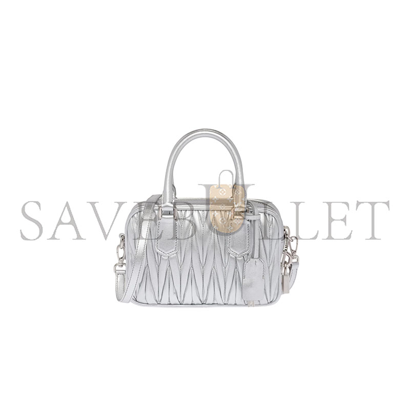 MIU MIU ARCADIE MATELASSÉ NAPPA LEATHER BAG 5BB123 (19*13*6cm)