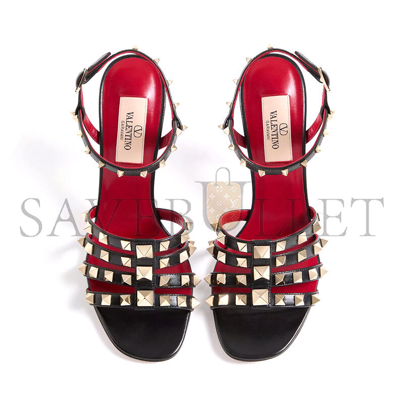 VALENTINO GARAVANI ROCKSTUD KIDSKIN SANDAL 100MM 9W2S0PV5JDW_0NO
