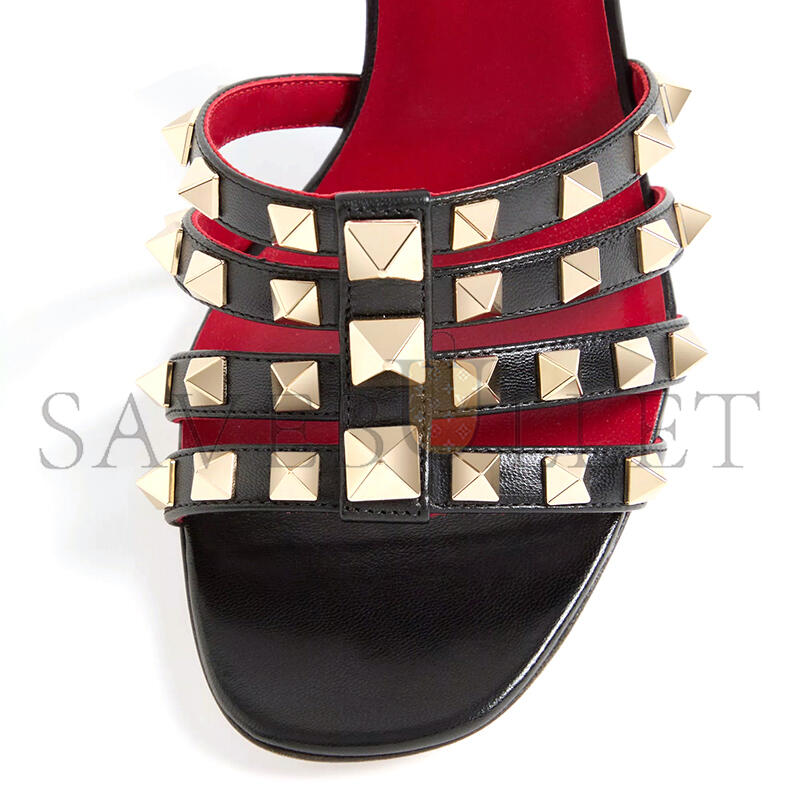 VALENTINO GARAVANI ROCKSTUD KIDSKIN SANDAL 100MM 9W2S0PV5JDW_0NO