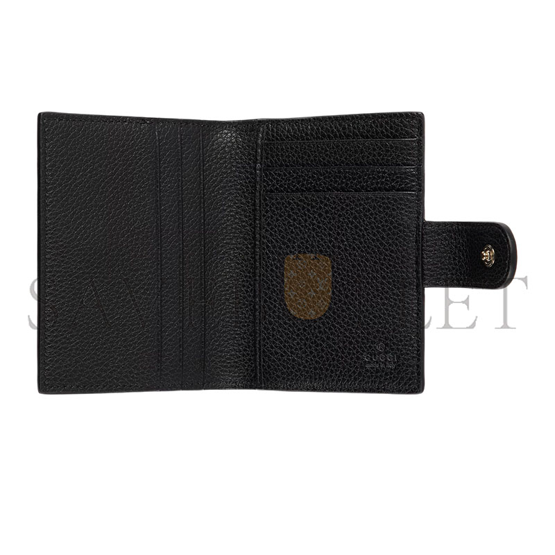 GUCCI BI-COLOUR GG MARMONT CARD CASE 855484 (11*8*2cm) GUCCI BI-COLOUR GG MARMONT CARD CASE 855484 (11*8*2cm)
