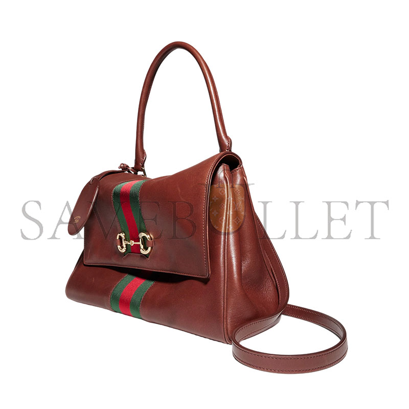 GUCCI PAPARAZZO MEDIUM TOP HANDLE BAG 875018 (12.6*9.4*5.1cm)