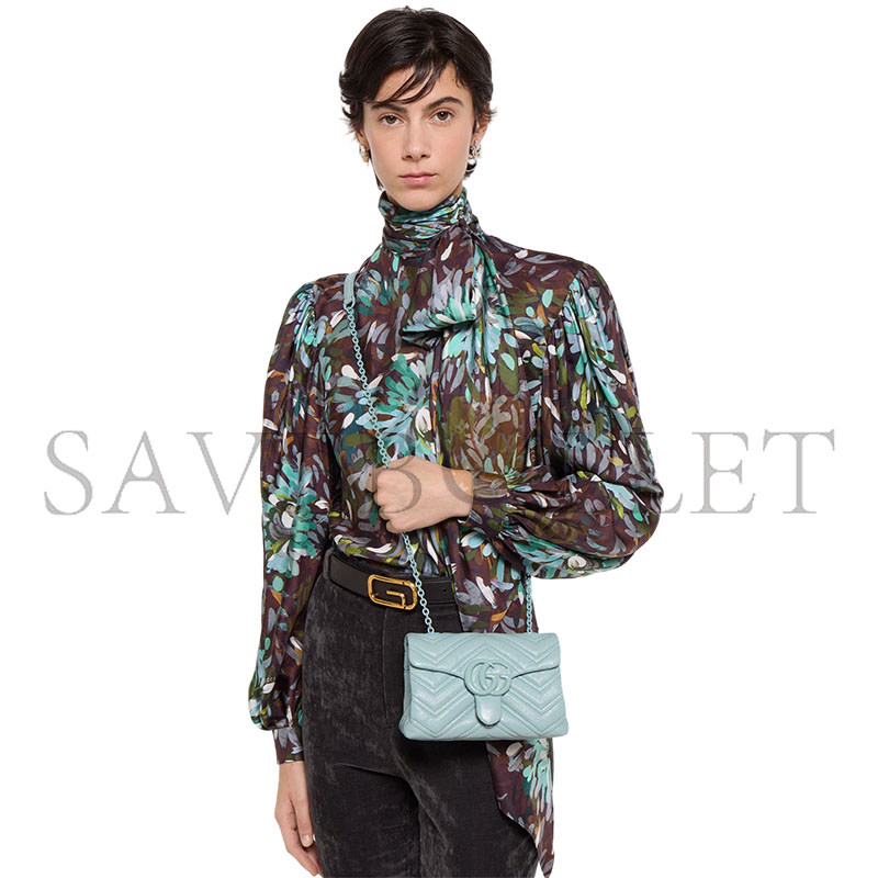 GUCCI GG MARMONT MINI SHOULDER BAG 856368 (20*12*6.5cm) GUCCI GG MARMONT MINI SHOULDER BAG 856368 (20*12*6.5cm)