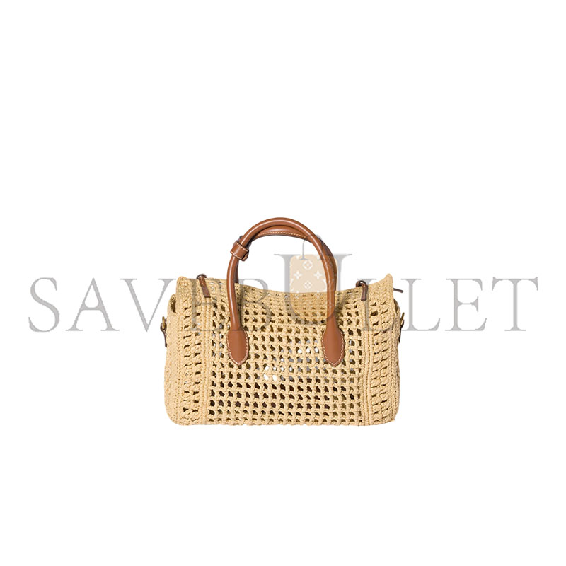MIU MIU RAFFIA HANDBAG 5BA316 (25.5*14*9.5cm)