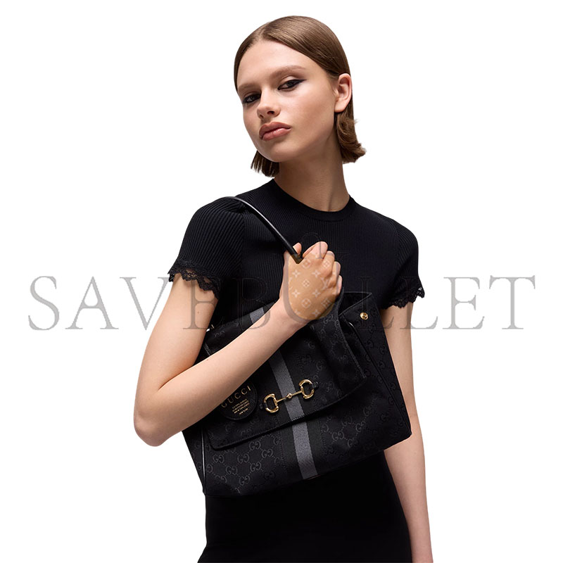GUCCI PAPARAZZO MEDIUM TOP HANDLE BAG 875018 (32*24*13cm)