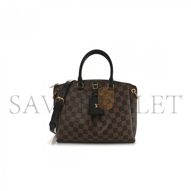 LOUIS VUITTON MASTER DAMIER EBENE ODEON TOTE PM BLACK N45283 (31.5*28*16cm)
