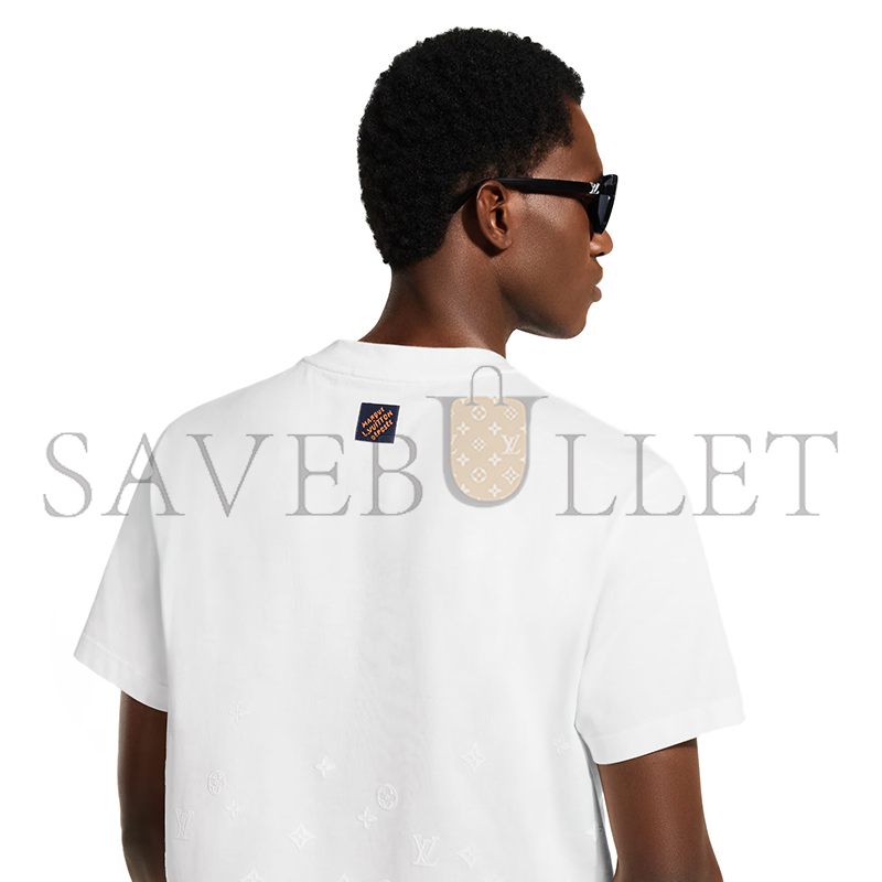 LOUIS VUITTON FLOCK PRINT MONOGRAM GRADIENT T-SHIRT 1AK7LS