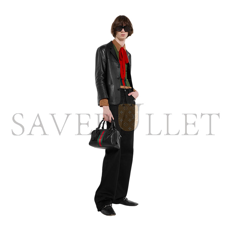 GUCCI WEB TRADEMARK SMALL DUFFLE BAG 866980 (25*16*14cm) GUCCI WEB TRADEMARK SMALL DUFFLE BAG 866980 (25*16*14cm)