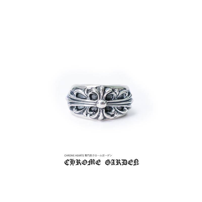 CH*O*E H*A*TS FLORAL CROSS RING