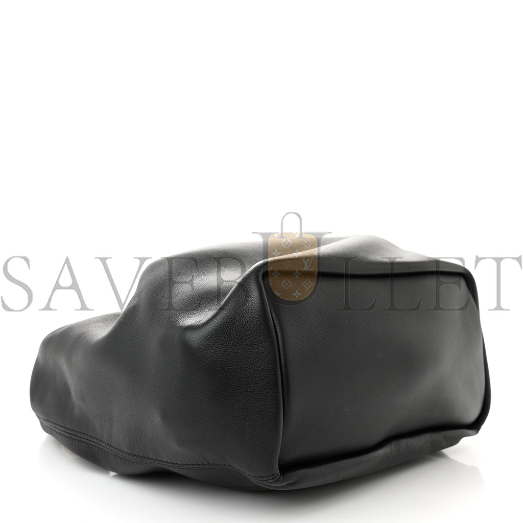 LOEWE NAPPA SMALL SQUEEZE BAG BLACK (29*24*10.5cm)