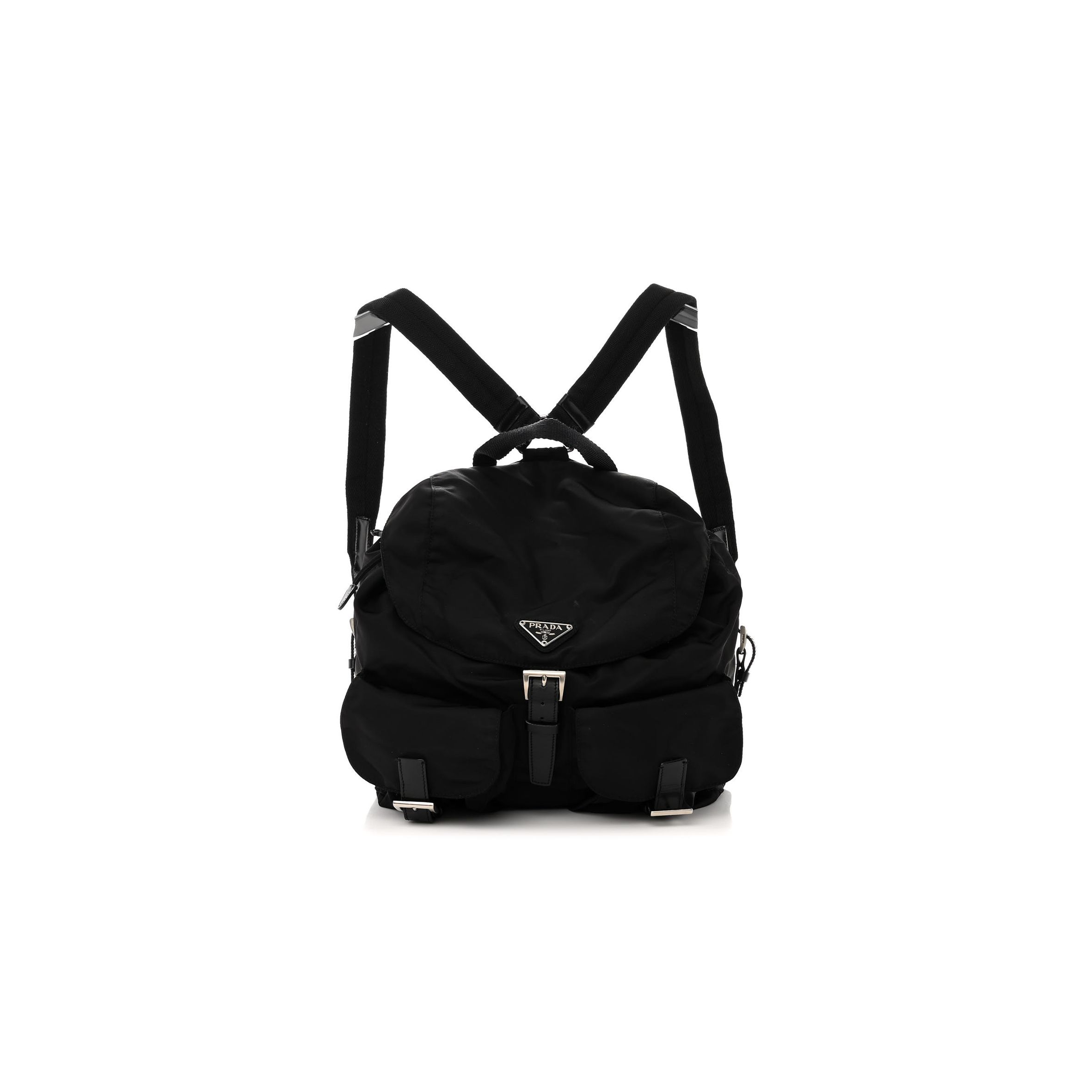 P*A*A TESSUTO NYLON VELA SMALL BACKPACK BLACK (29*28*15cm)
