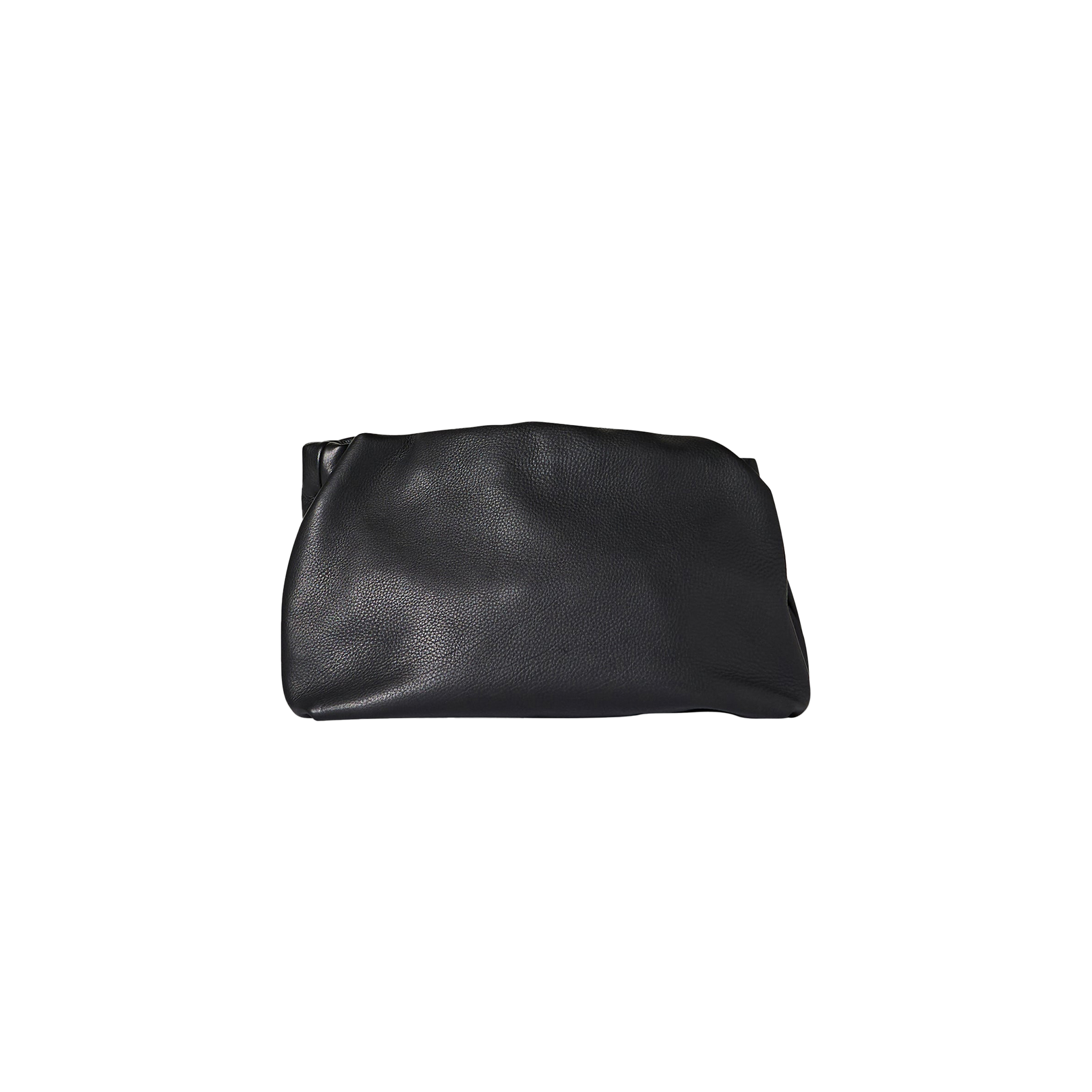 T*E R*W BOURSE C*LUTCH BAG IN LEATHER BLACK W1280L97BLPL (26*17*6cm)