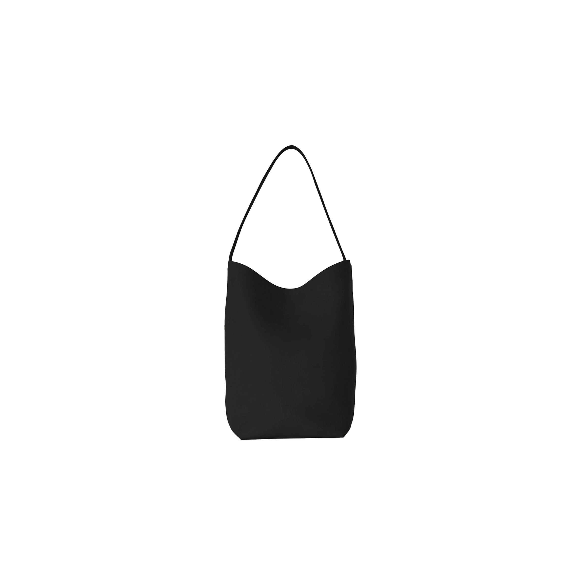 T*E R*W SMALL NS PARK TOTE BAG IN NUBUCK BLACK W1314L87BLK (25*22*12cm)