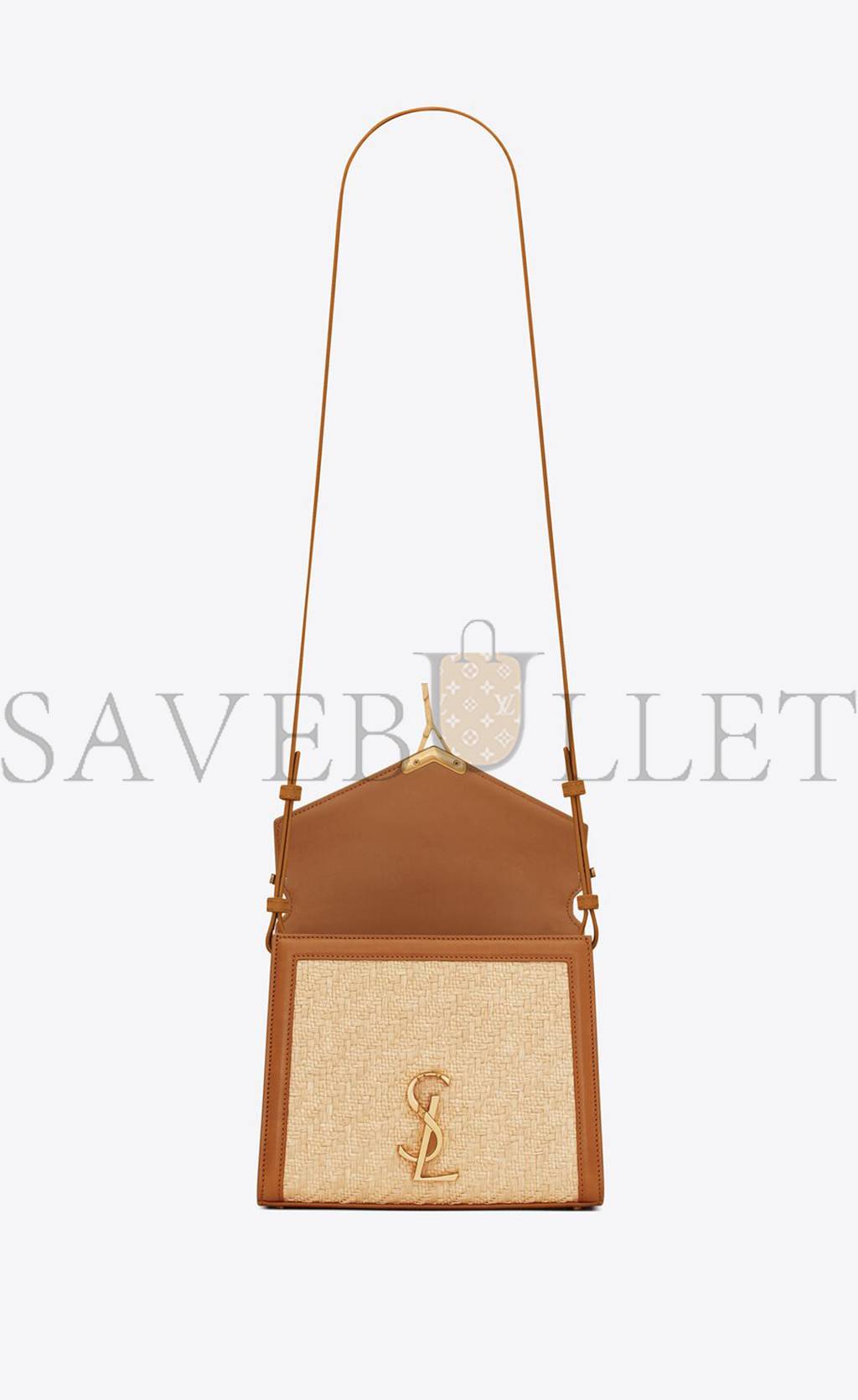 YSL CASSANDRA MINI TOP HANDLE BAG IN RAFFIA AND VEGETABLE-TANNED LEATHER 623930FAA7D9783 (20*16*7.5cm) YSL CASSANDRA MINI TOP HANDLE BAG IN RAFFIA AND VEGETABLE-TANNED LEATHER 623930FAA7D9783 (20*16*7.5cm)